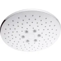 Van Marcke GO Hoofddouche VM Alor 1/2 Inch 3 Standen Ø 21.5cm Antikalk Waterbesparend Chroom/Wit