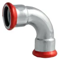 Bonfix Press Staalverzinkt bocht 90? 54x54mm 300440