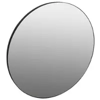 Plieger Nero Round spiegel rond 60cm met zwarte lijst
