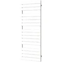 Boss & Wessing Designradiator bws genuo met middenaansluiting 152x55 cm 800 watt wit