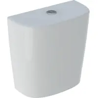 Geberit 300 Basic duoblokreservoir + binnenwerk 37x37cm inclusief onderaansluiting wit s8500199000g