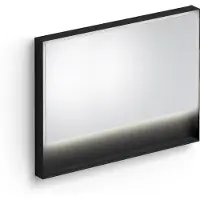 Clou Look at Me spiegel, 110cm, LED-verlichting, IP44, mat zwart