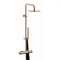 Plieger Roma opbouw regendouche 25cm geborsteld rosé