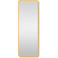 Saniclass Retro Line 2.0 Rectangle Spiegel - 140x50cm - rechthoek - afgerond - frame - mat goud SW6-G