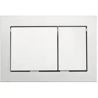 Tece TeceBase duwplaat kunststof wit 214 x 145 x 18 mm
