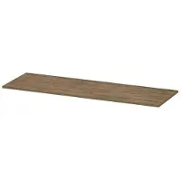 Ink Topdeck 45 Topblad T.b.v. Onderkast - 140x45x1,6cm - MFC - Naturel Eiken - Badkamermeubels, Wastafelbladen - 8718835029319
