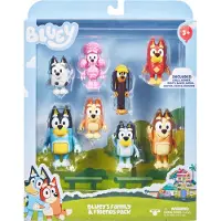 Bluey - 8 Figures Multipack - S3 assorted (90128)