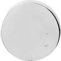 GPF bouwbeslag GPF Ronde VH-buitenrozet SKG*** blind - RVS gepolijst