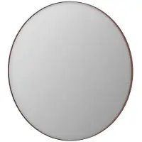 Ink SP15 Spiegel Rond In Kader 120cm - Geborsteld Koper - Aluminium, Glas - Rond - Spiegels, Badkamerspiegels - 8718835159474