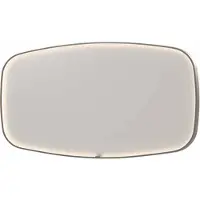 Ink SP31 Spiegel Contour In Kader 160x80cm Directe LED - Geborsteld RVS - Glas - Rechthoekig - Spiegels, Badkamerspiegels - 8718835163730