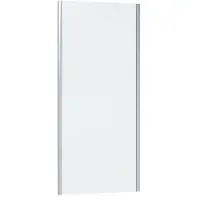 Nemo Start Profi zijwand - 87x195cm - inbouwmaat 87-89cm - helder veiligheidsglas 5mm - chroom LXR90G