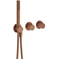 Crosswater MPRO Module Douchekraan - 2 functies - brons geborsteld