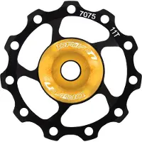 Sunrace Derailleurwieltje Sp860-hc11 Tanden Zwart/geel