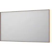 Ink SP32 Spiegel In Kader 140x80cm Indirecte LED Verlichting Rondom - Geborsteld Koper - Glas - Rechthoekig - Spiegels, Badkamerspiegels - 8718835177249