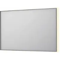 Ink SP32 Spiegel In Kader 120x80cm Indirecte LED Verlichting Rondom - Geborsteld RVS - Glas - Rechthoekig - Spiegels, Badkamerspiegels - 8718835177171