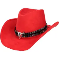 Coppens Cowboyhoed Django rood