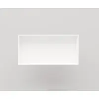 Boss & Wessing Inbouwnis BWS Solid Alcove 60x30x10 cm Mat Wit