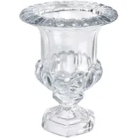Clayre & Eef Vaas Ø 20x26 cm Transparant Glas
