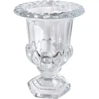 Clayre & Eef Vaas Ø 15x20 cm Transparant Glas