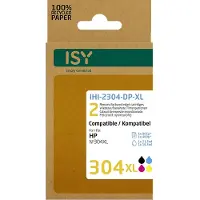 ISY Multipack 2 HP 304xl Bk+cl