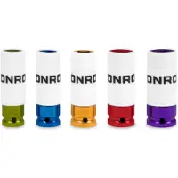 Vonroc Socket set 5 pcs - 1/2 inch - 82mm with teflon sleeve