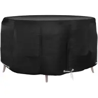 vidaXL Tuinmeubelhoes met 10 oogjes rond Ø 230x90 cm