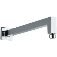 Xenz Pure - Wandarm vierkant 25mm x400mm chroom