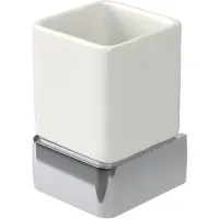 Haceka Aline Glashouder aluminium Gepolijst Aluminium 1194607