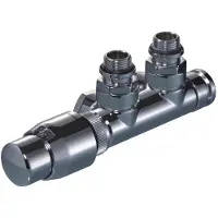 Honeywell Thera designset haaks links met 2 kopp.m24x16 coax wit VFX1181LA1536