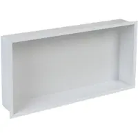 Plieger Inbox Inbouwnis - Met Flens - RVS - 60x30x7.5cm - Kleur RVS