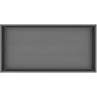 Best design Moya Lotus inbouwnis 61x31 gunmetal