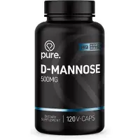 Pure D-Mannose 500mg - 120 v-caps