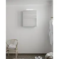 Mondiaz Cubb spiegelkast 60x70x16cm clay met 1 deur