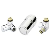 Danfoss X-tra Collection designset 1/2" rechts wit (RAL 9016) 013G4007