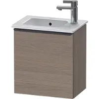 Duravit Fonteinkast d-neo wand 410x274x440 mm rechts mat eiken