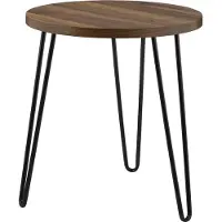Dorel Home Owen-Endtable Square in Walnootkleur