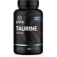 Pure Taurine 500mg - 100 v-caps