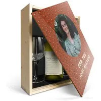 Salentein Wijnpakket met glas - Salentein Chardonnay (Bedrukte deksel)