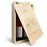 Salentein Wijnpakket in gegraveerde kist - Salentein - Pinot Noir en Chardonnay