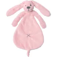 Happy horse Konijn Richie Knuffeldoekje - Roze - Baby cadeau