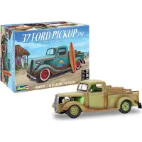 Revell Modelbouwpakket Auto - 14516 1937 Ford Pickup with surfboard 2N1 Plastic - 1:25 - Modelbouw