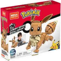 Mega Pokémon Jumbo Evoli, bouwset, bouwstenen, verzamelfiguur