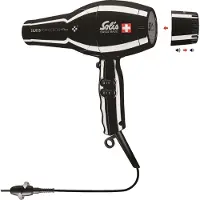 Solis Föhn Opzetstuk Smart Silencer voor Swiss Perfection 440 & 3801 Zwart