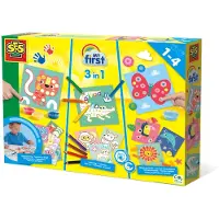 SES Creative 3 In 1 My First Super Set Crafts Blauw