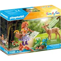 Playmobil Family Fun Kruidendokter met hert - 71188