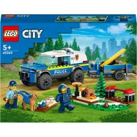 LEGO 60369 City 60369 Mobiles Polizeihunde-Training Bausatz