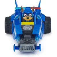Spin Master Paw Patrol: De Mighty Film, afstandsbedieningspolitiewagen met Chase (blauw)
