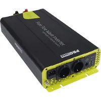 Prouser PSI2000TX Omvormer 2000 W 12 V - 230 V/AC Incl. afstandsbediening, UPS-functie, Netvoorrangsschakeling