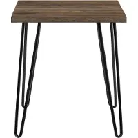 Notio Living Owen-Eindtafel - Vierkant - Walnootlook