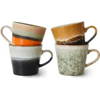 HK Living 70's cappuccinomok 4-pack Verve